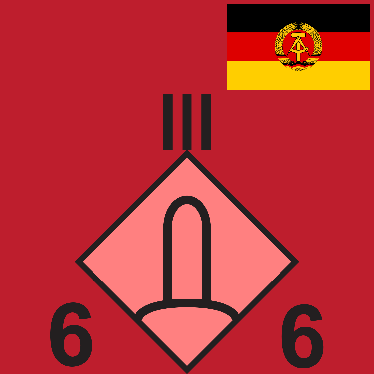 RED GDR 6 ADAR 1989